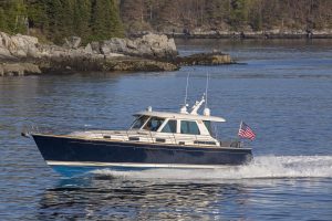 Sabre 48 Flybridge And Salon Express Off Portland Me